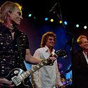 Billy with Mickey Thomas of the Starship and Gerry Beckley of America